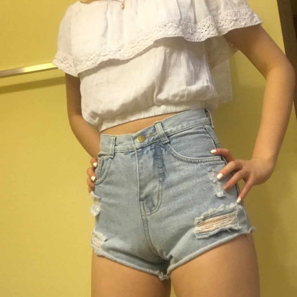 Vintage, high waisted shorts